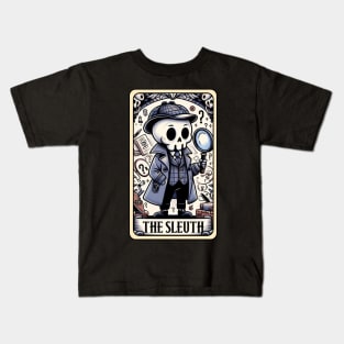 TAROT CARD - THE SLEUTH Kids T-Shirt